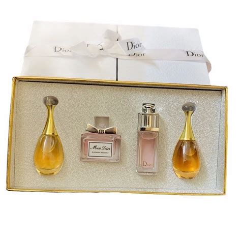 christian dior perfume set price|dior mini fragrance gift set.